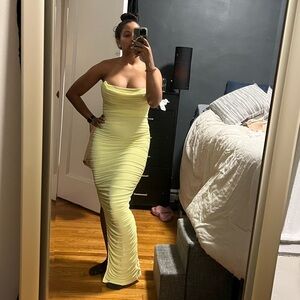 Babyboofashion demo maxi dress lime medium